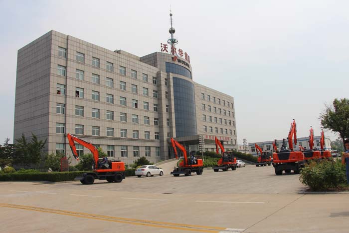 熱烈祝賀沃爾華集團(tuán) 60臺(tái)輪式挖掘機(jī)批量出口泰國(guó) 熱烈祝賀沃爾華集團(tuán) 60臺(tái)輪式挖掘機(jī)批量出口泰國(guó)